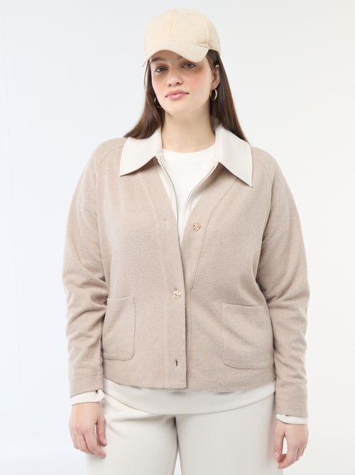 Colete em malha macia - Kiabi