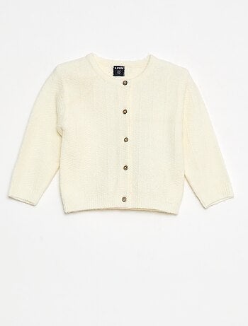 Colete em malha tricot
