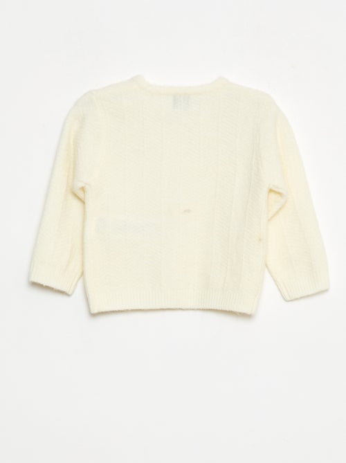 Colete em malha tricot - Kiabi