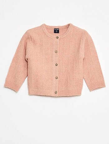 Colete em malha tricot