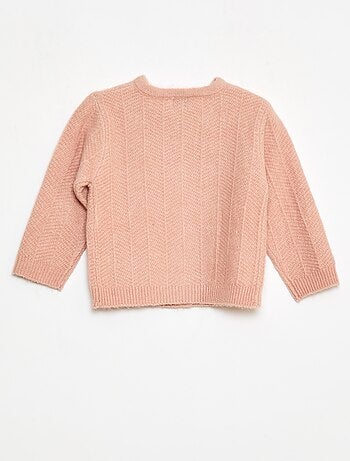 Colete em malha tricot