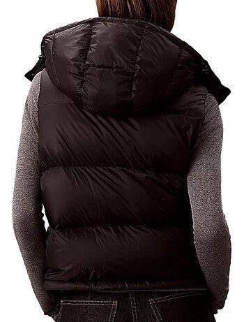 Colete Essencial Preto Calvin Klein Jeans para Mulher
