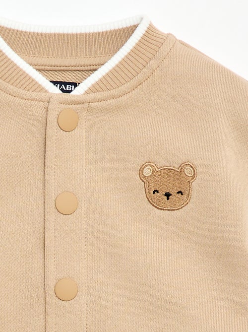 Colete estilo campus americano - Kiabi