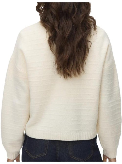 Colete Estruturado Bege para Mulher Vero Moda Boom - Kiabi Colete Estruturado Bege para Mulher Vero Moda Boom - Kiabi