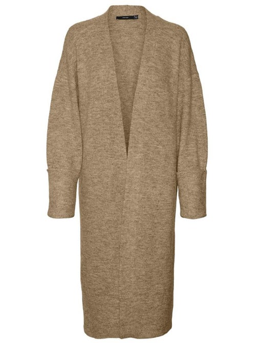 Colete Jupiter Vero Moda Castanho Claro para Mulher - Kiabi Colete Jupiter Vero Moda Castanho Claro para Mulher - Kiabi