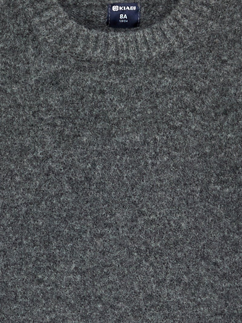 Colete liso sem mangas Cinza - Kiabi