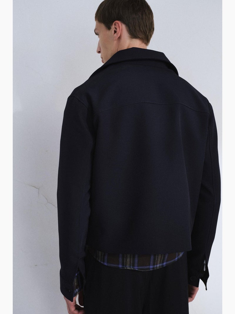 Colete masculino ajustado giesto Preto - Kiabi
