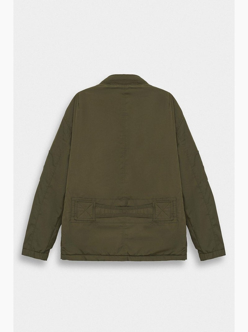 Colete masculino ajustado giesto Verde cáqui - Kiabi