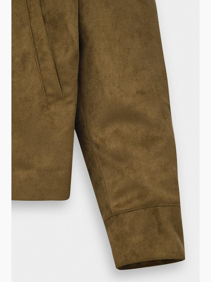 Colete masculino ajustado giesto Verde cáqui - Kiabi