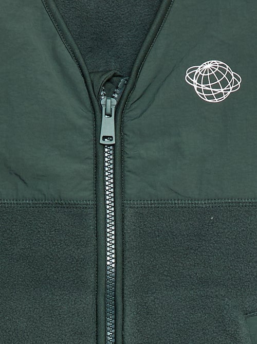 Colete polar sem mangas - Kiabi