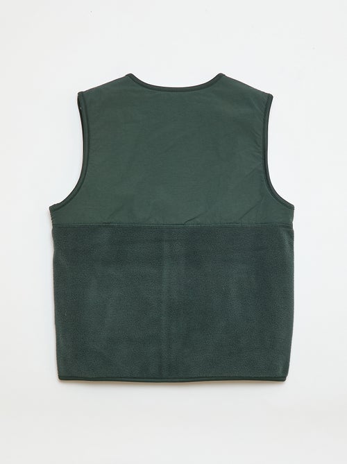 Colete polar sem mangas - Kiabi