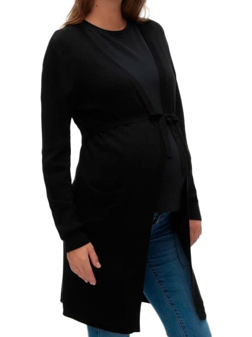 Colete Preto Feminino Mamalicious Jacina - Kiabi Colete Preto Feminino Mamalicious Jacina - Kiabi