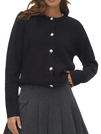 Colete Preto Feminino Vero Moda Fiona