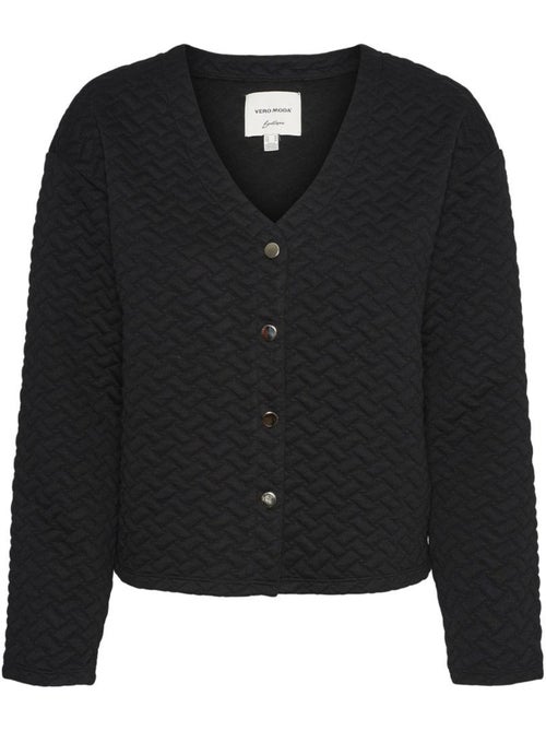 Colete Preto Feminino Vero Moda Vinnie - Kiabi