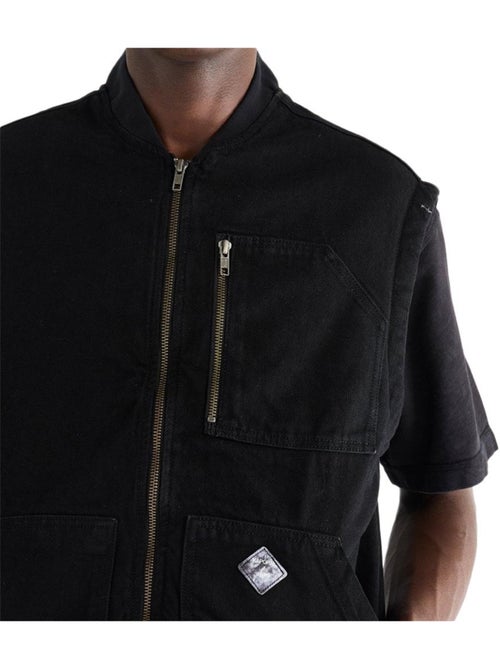 Colete preto masculino kaporal rixe - Kiabi Colete preto masculino kaporal rixe - Kiabi