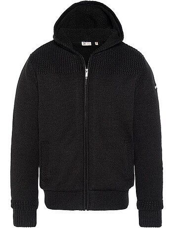 Colete Cinzento Masculino Schott Big Pull
