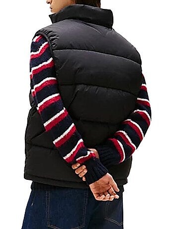 Colete Preto Sem Mangas Tommy Hilfiger para Mulher DM0DM22069