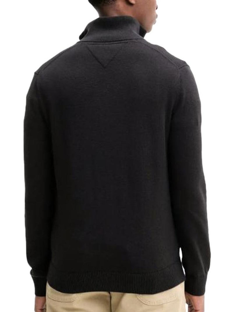 Colete Preto Tommy Hilfiger Slim Linear para Homem Preto - Kiabi