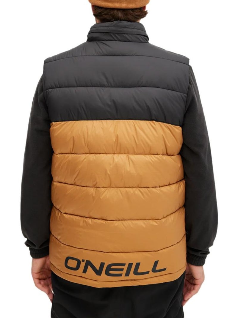 Colete Puffer O'Neill O'riginals para Homem Preto/Laranja Preto - Kiabi