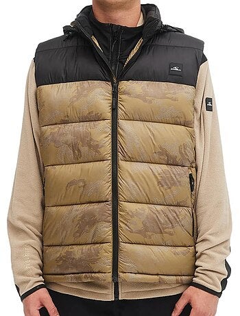 Colete Puffer O'Neill para Homem Castanho/Preto