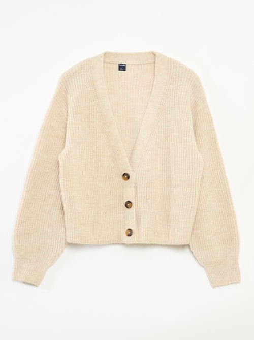 Colete quente com botões magnéticos - So Easy - Kiabi