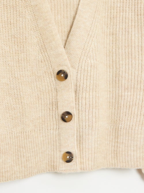 Colete quente com botões magnéticos - So Easy - Kiabi