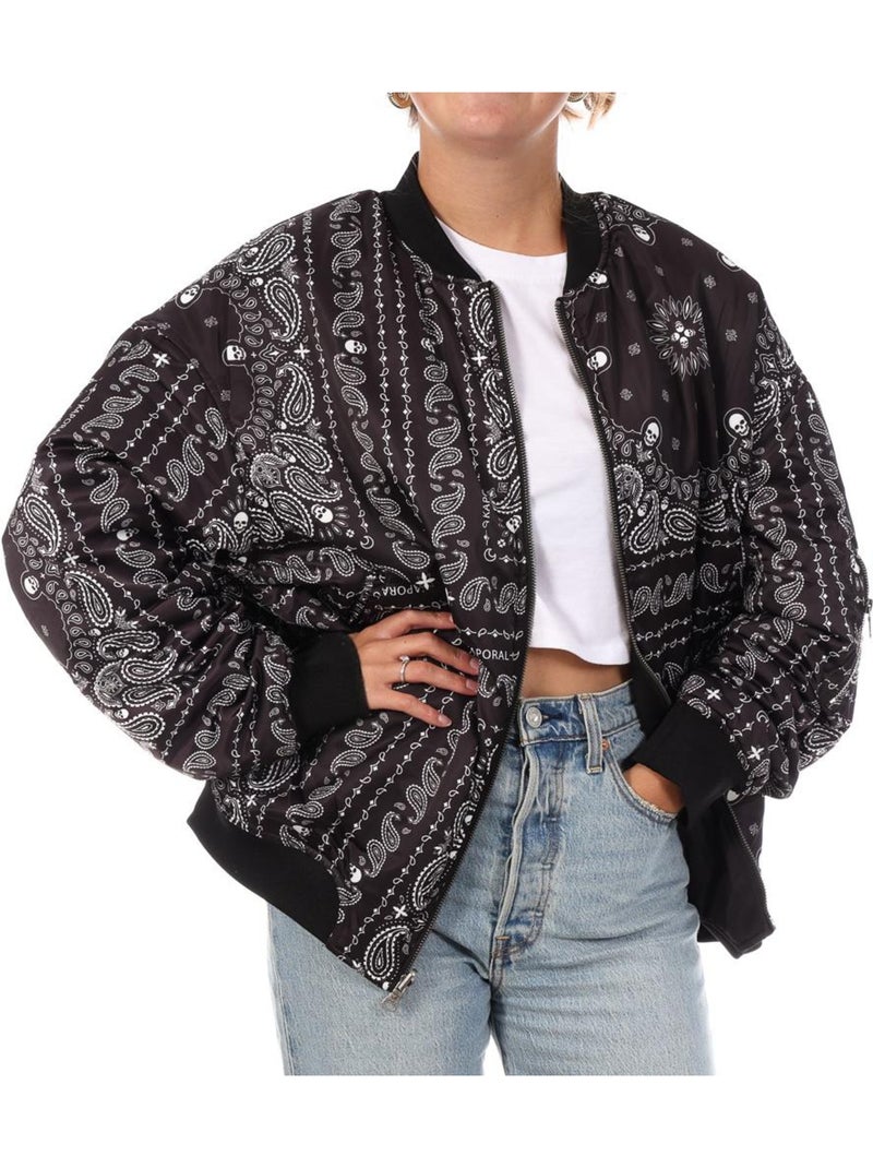 Colete Reversível Feminino Kaporal Vadas Preto Preto - Kiabi