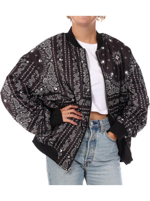Colete Reversível Feminino Kaporal Vadas Preto - Kiabi Colete Reversível Feminino Kaporal Vadas Preto - Kiabi
