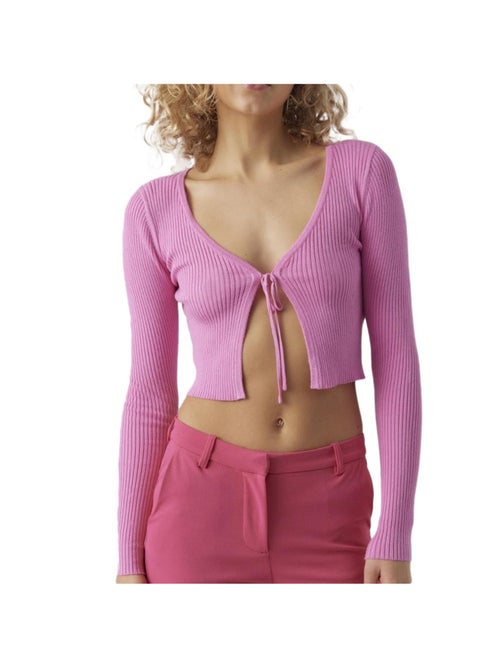 Colete Rosa para Mulher Vero Moda Glory - Kiabi Colete Rosa para Mulher Vero Moda Glory - Kiabi
