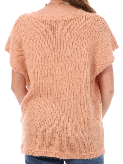 Colete Rosa Teddy Smith Laurie para Mulher - Kiabi