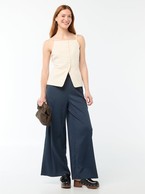 Colete sem mangas com alças - Kiabi