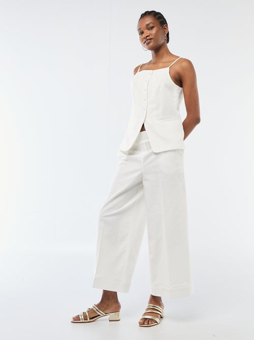 Colete sem mangas com alças - Kiabi