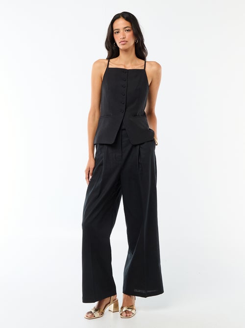 Colete sem mangas com alças - Kiabi