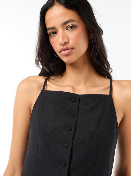 Colete sem mangas com alças - Kiabi