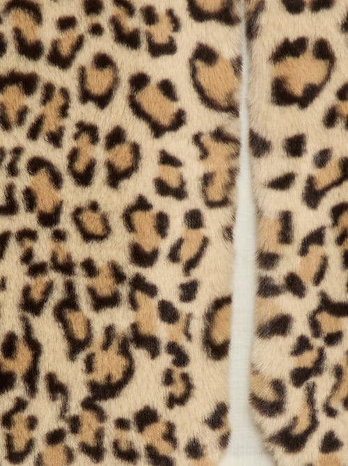 Colete sem mangas em pelo sintético - Kiabi