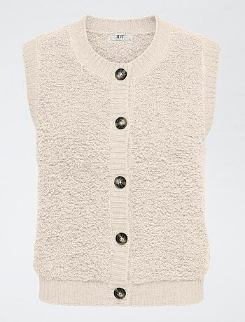 Colete sem mangas 'JDY' liso