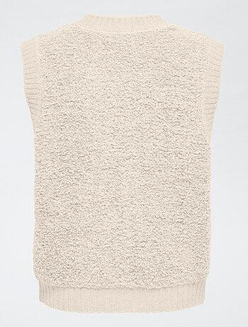 Colete sem mangas 'JDY' liso