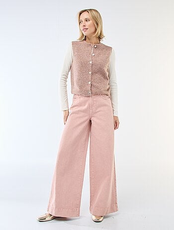 Colete sem mangas liso