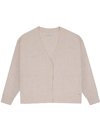 Colete Teddy Smith Taylor Cru para Mulher