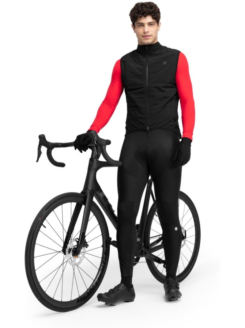 Colete térmico de ciclismo para homem Preto - Kiabi