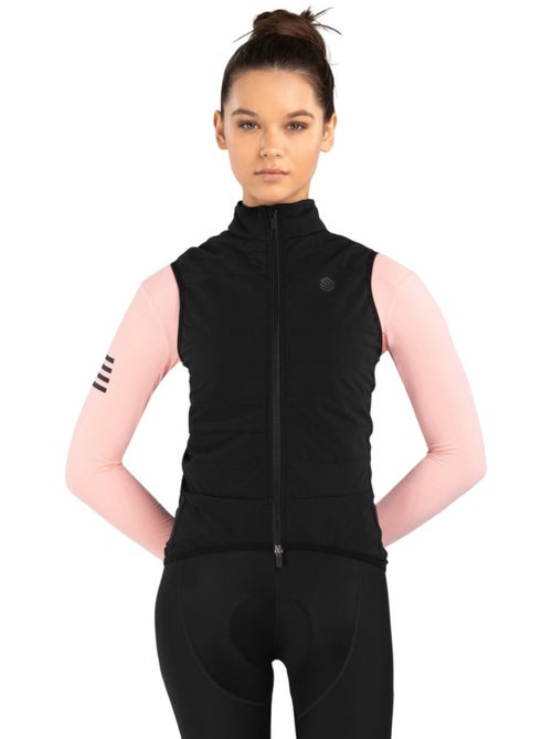 Colete térmico de ciclismo para mulher - Kiabi
