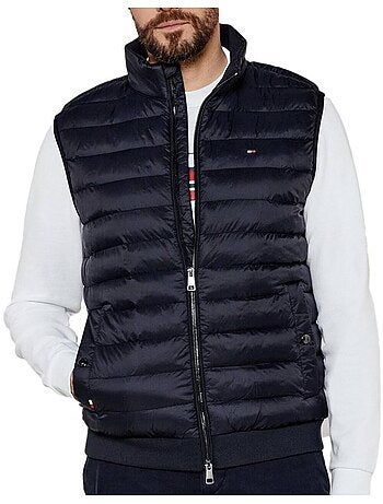 Colete Tommy Hilfiger Mix Media Azul-Marinho para Homem