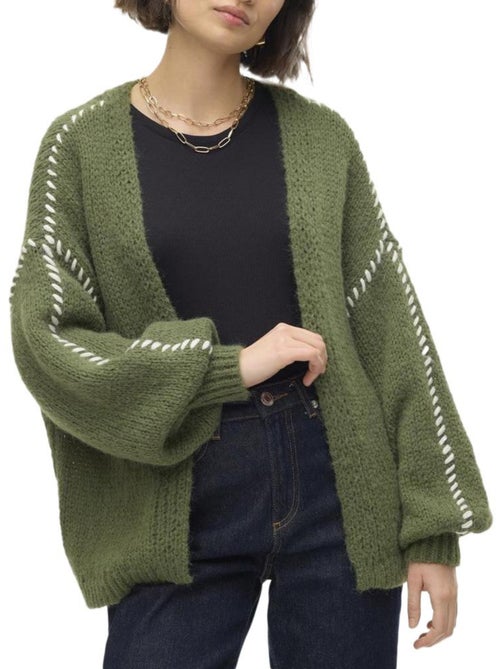 Colete Verde Feminino Vero Moda Feng - Kiabi