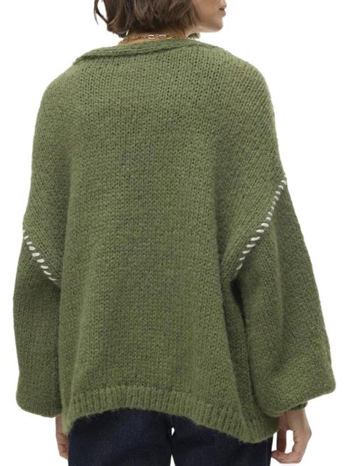 Colete Verde Feminino Vero Moda Feng - Kiabi