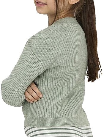 Colete Verde para Menina Kids ONLY Kogpiumo