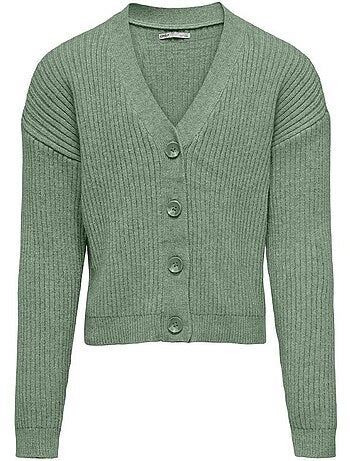 Colete Verde para Menina Kids ONLY Kogpiumo