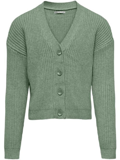 Colete Verde para Menina Kids ONLY Kogpiumo - Kiabi Colete Verde para Menina Kids ONLY Kogpiumo - Kiabi
