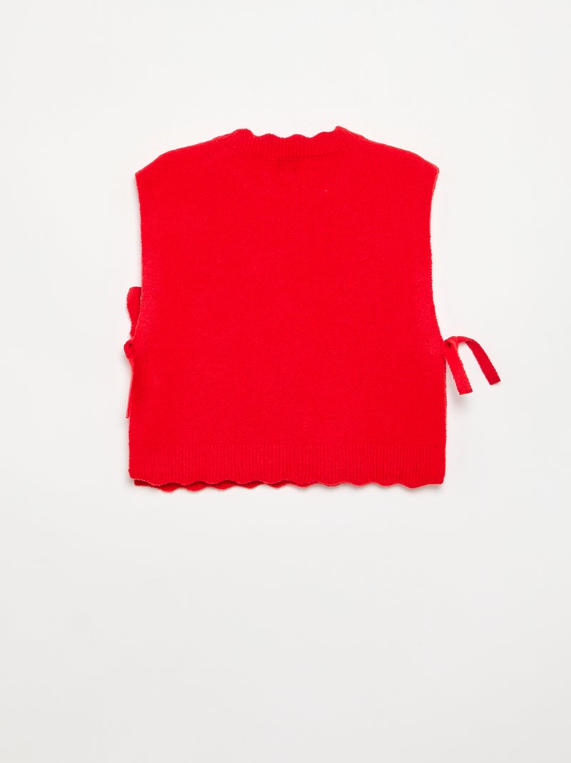 Colete Vermelho - Kiabi