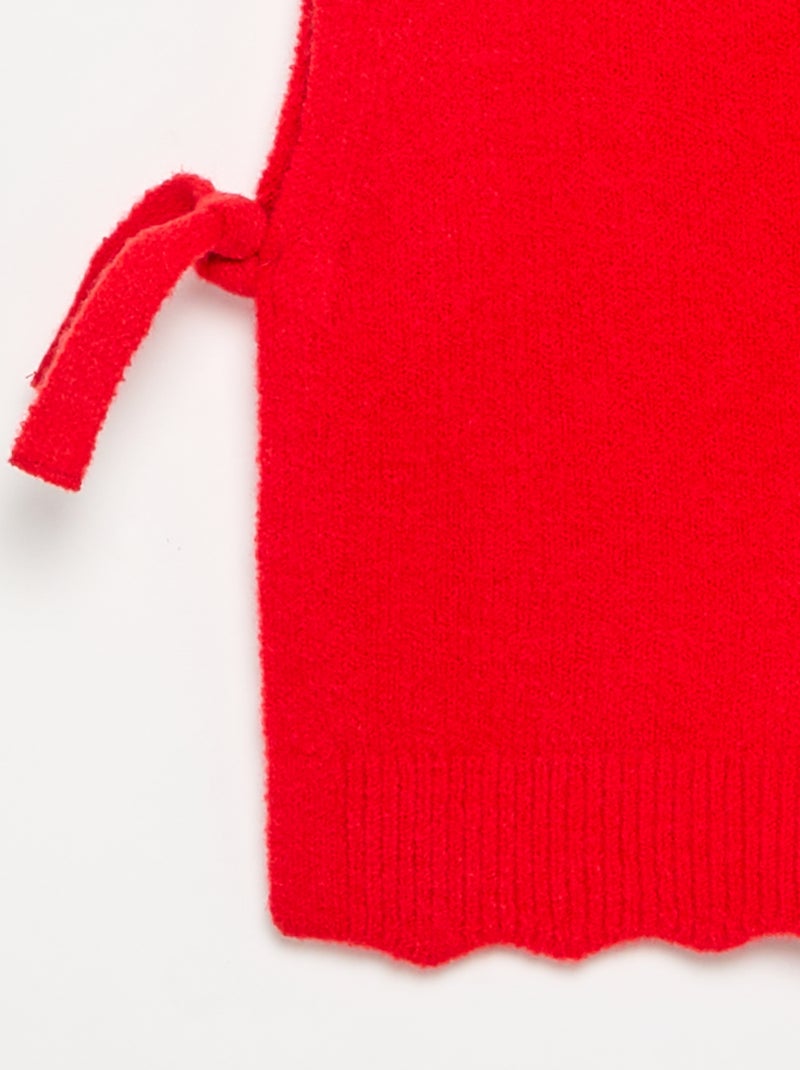 Colete Vermelho - Kiabi