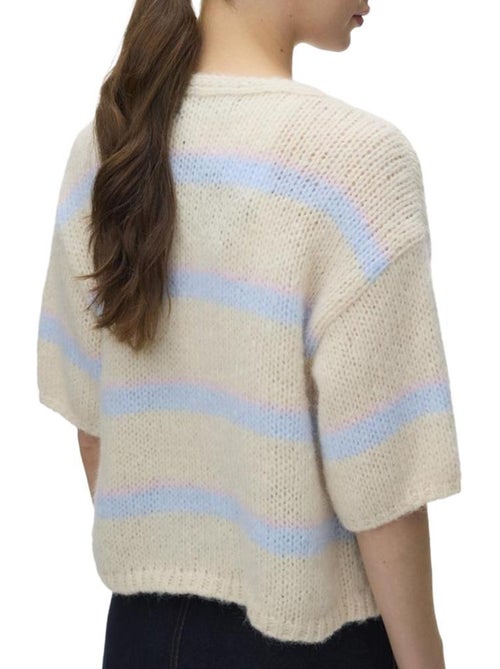 Colete vero moda maybe para mulher amarelo/azul - Kiabi Colete vero moda maybe para mulher amarelo/azul - Kiabi